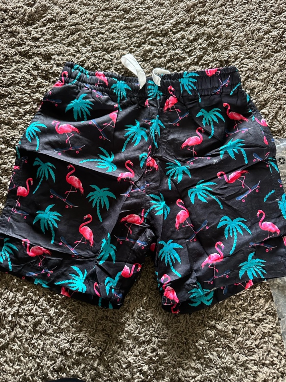 Boys Swim Trunks with Compression Liner Swim Shorts Kids Quick Dry Bathing Suit